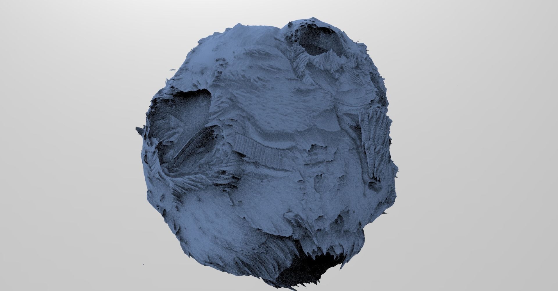 Nordor Dark Scull 3D model_2