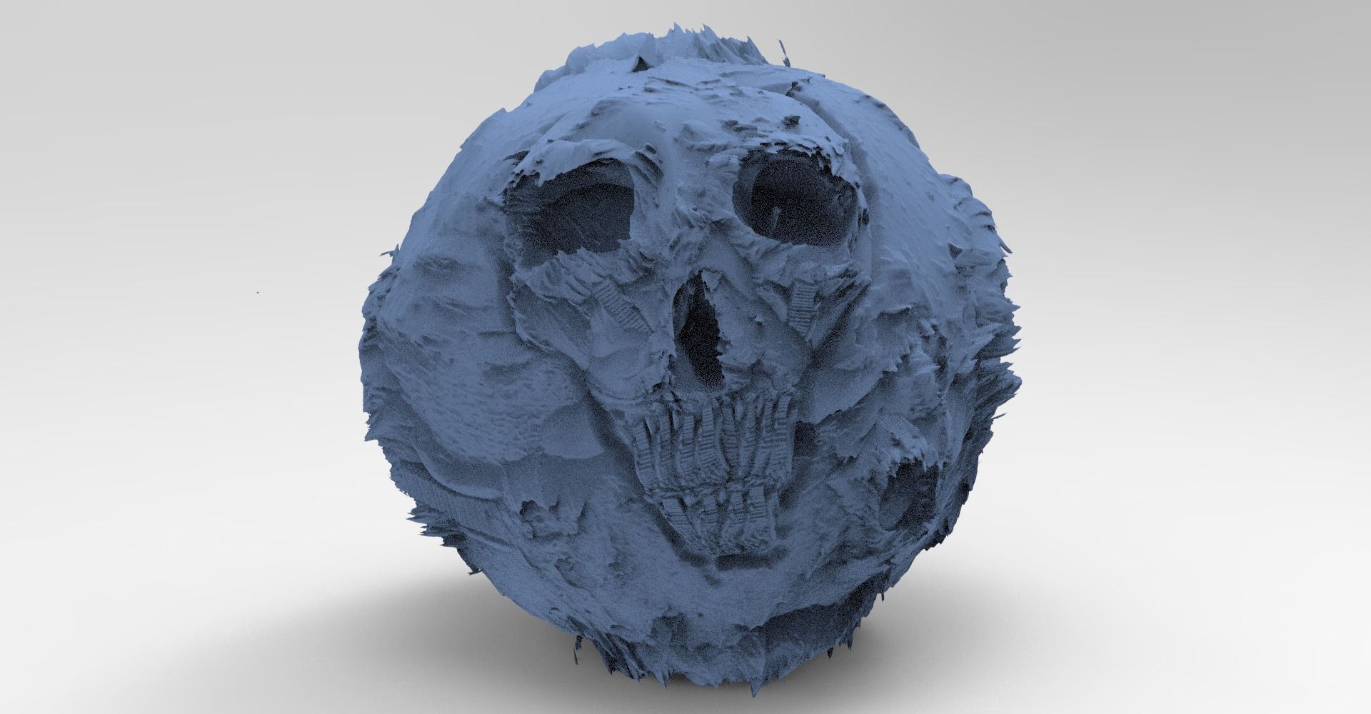 Nordor Dark Scull 3D model_5