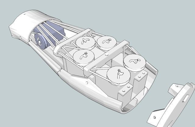 Robotic hand  3D model_8