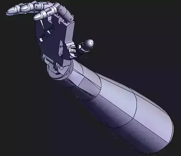 Robotic hand  3D model