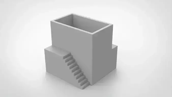 stair style flower pot 3