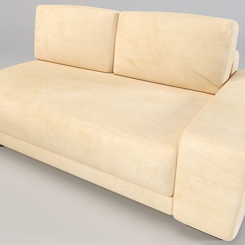 sectional sofa - horizon sofa - corner sofa Low-poly 3D model