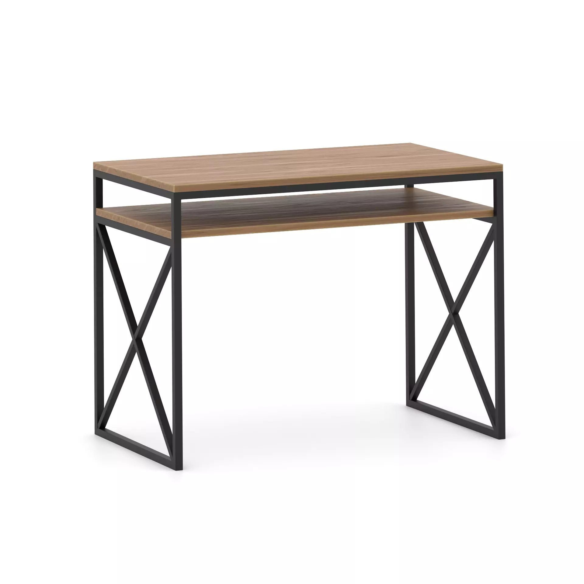 Loft Desk 3D model_0
