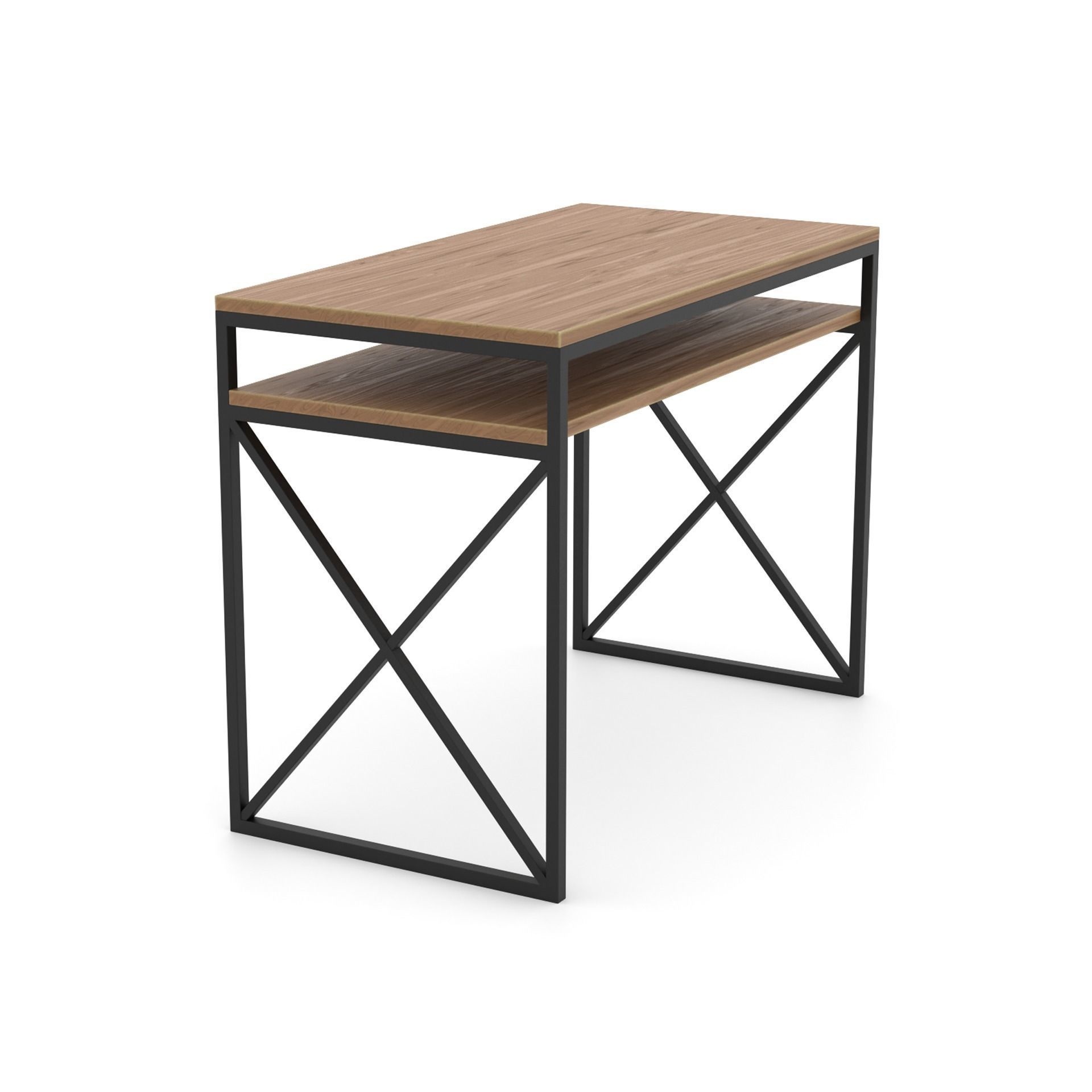 Loft Desk 3D model_4