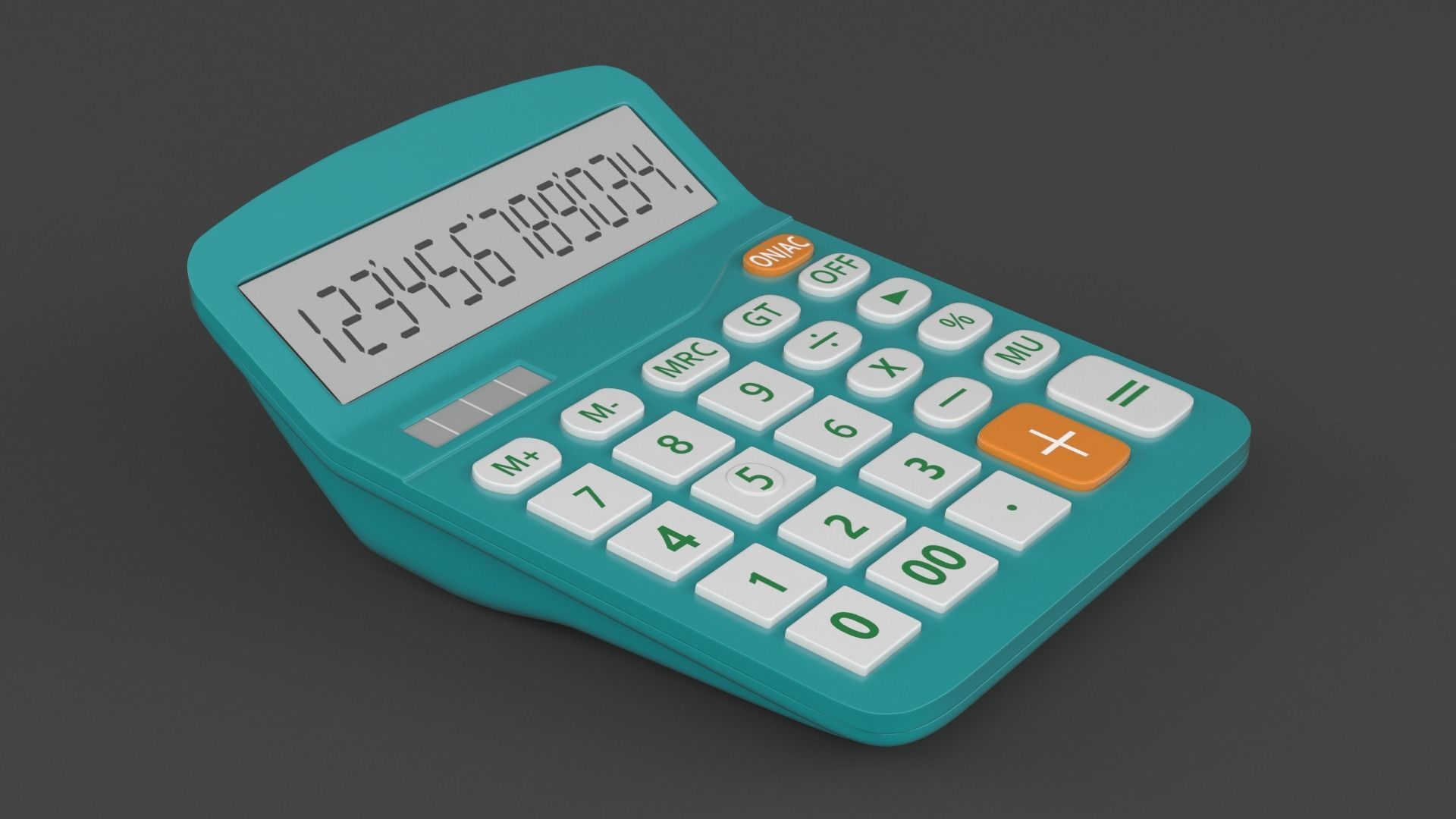 Calculator 3D model_2