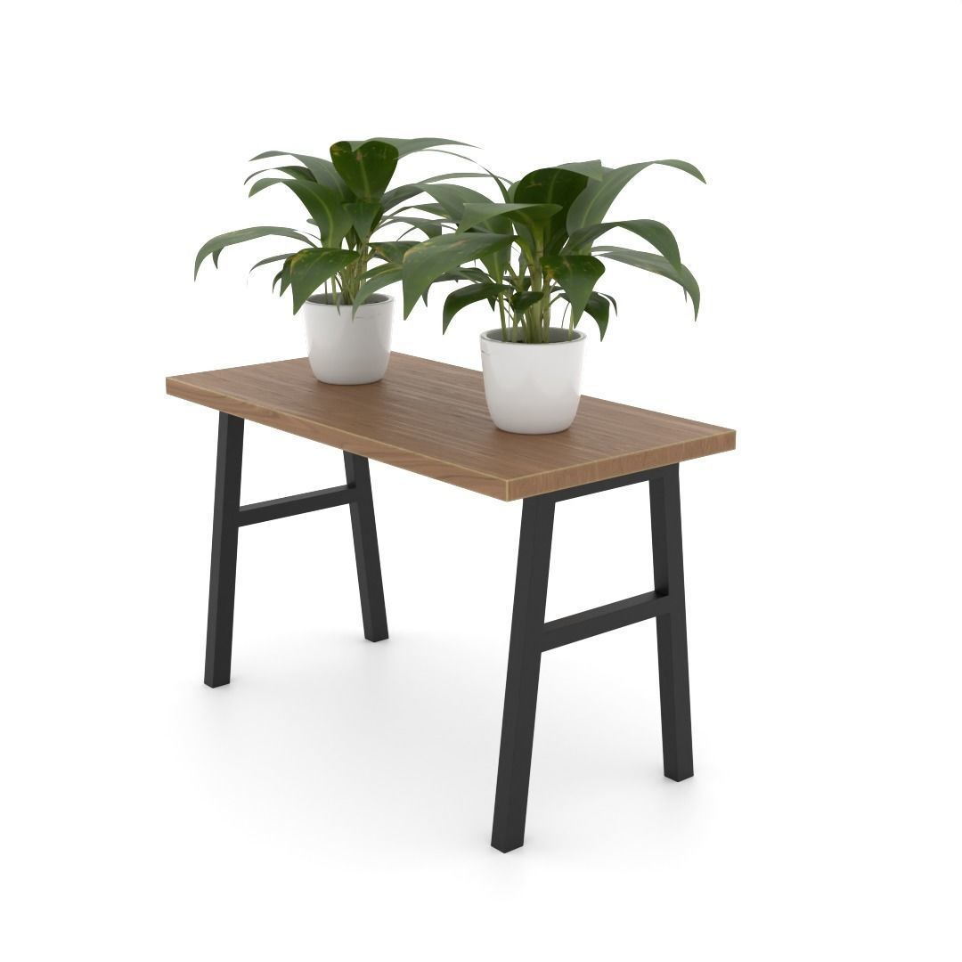 Loft Table 3D model_4
