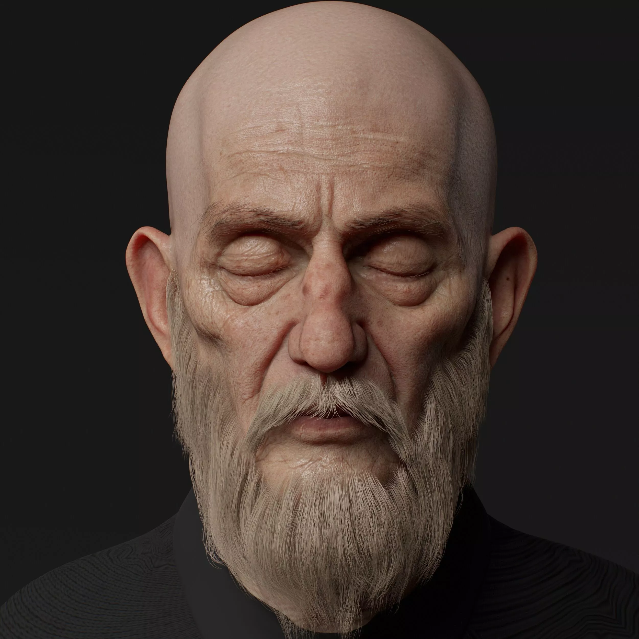 My Sculpt Head Old Man RealTime Free Download Free 3D model