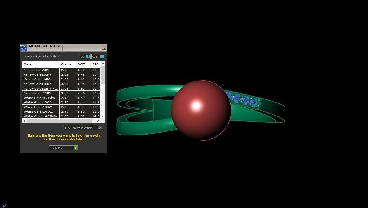 Women Pearl Ring 3dm STL OBJ FBX Render Details 3D print model_3