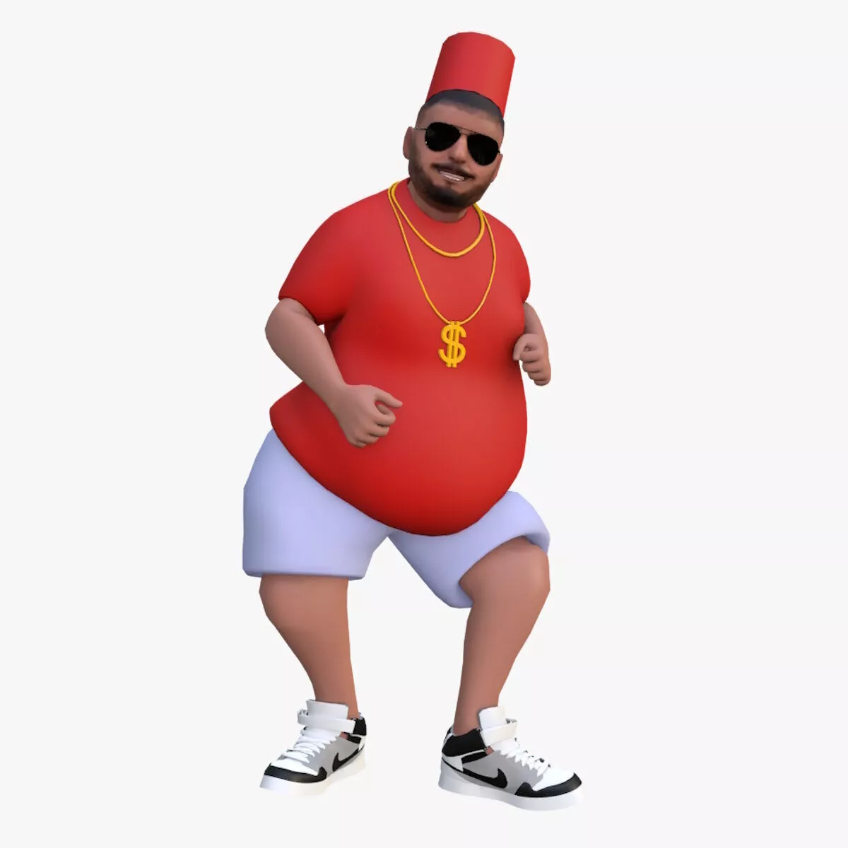 Yasin Sengus Low-poly 3D model
