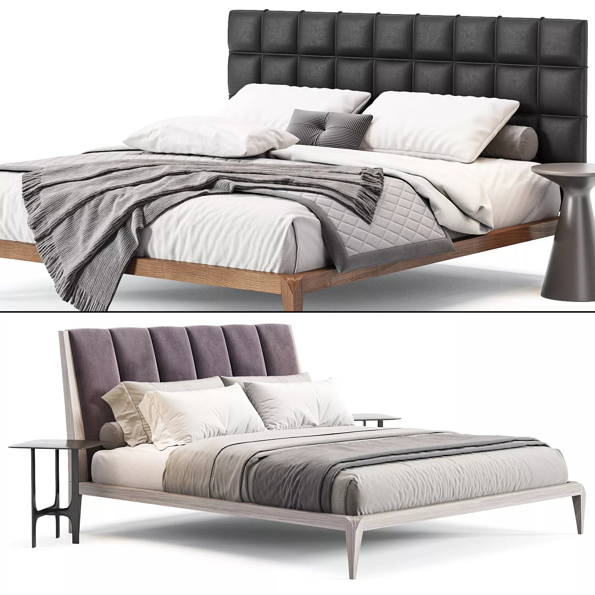 MICHIKO Bed by Diotti 3D model