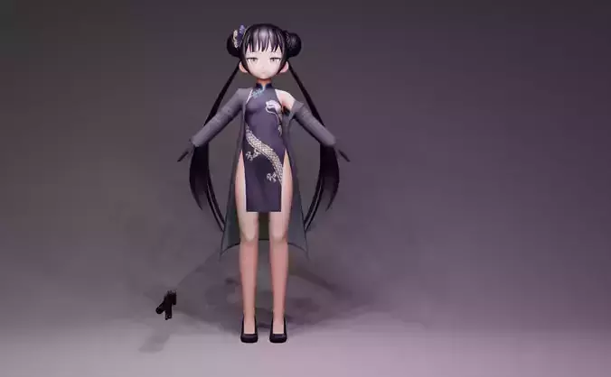 Anime Character - BA Kisaki