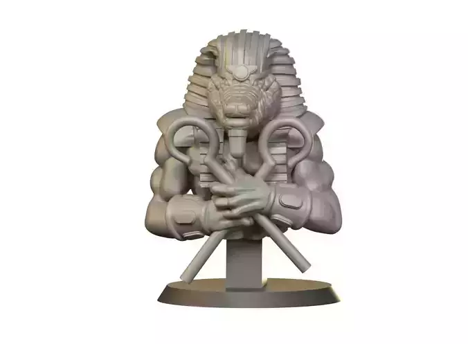 Sobek in armour Bust