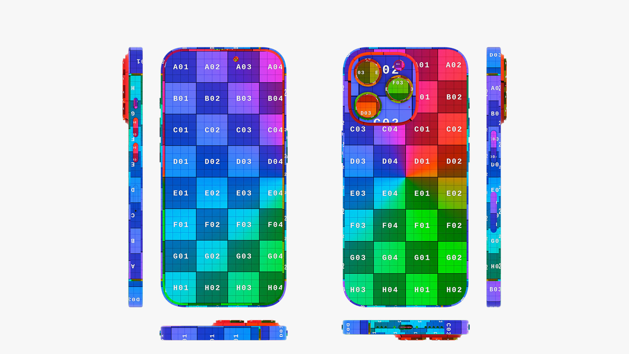 Apple iPhone 15 Pro - Pro Max Natural Titanium 3D model_34