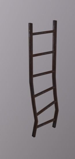 Ladder Pack Low-poly 3D model_7