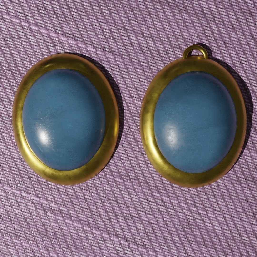 Princess Peach Showtime 3D Printable Pendants and Jewelry Pack 3D print model_2