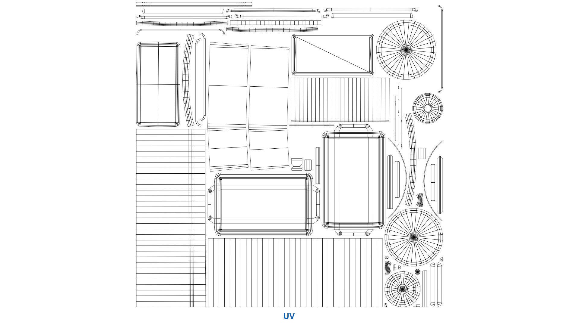 Medical Containers 1B Low-poly 3D model_7