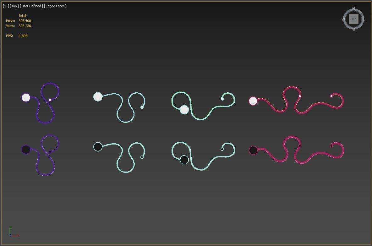 Wall lamp from Aliexpress 3D model_6