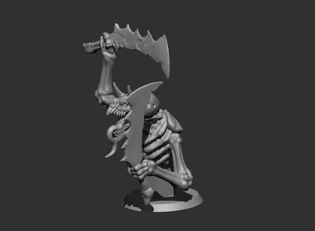 Terror Bust 3D print model_1