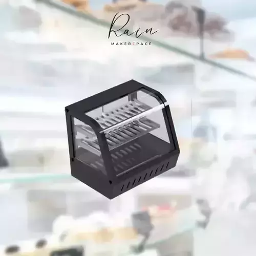 CounterTop Chiller Miniature Bakery Furniture Collection 3D print model