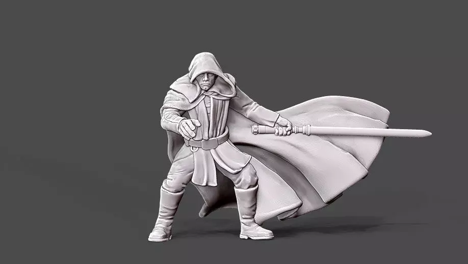Light adept - 35mm scale 3D print model_0