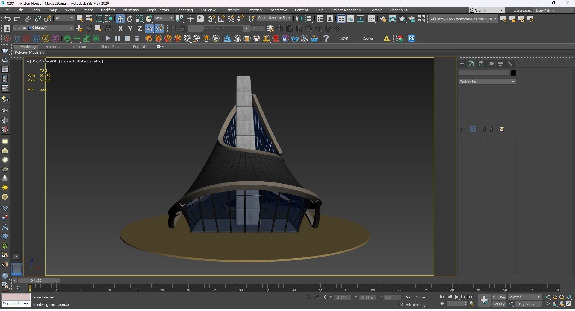 0201 - Twisted House 3D model_20