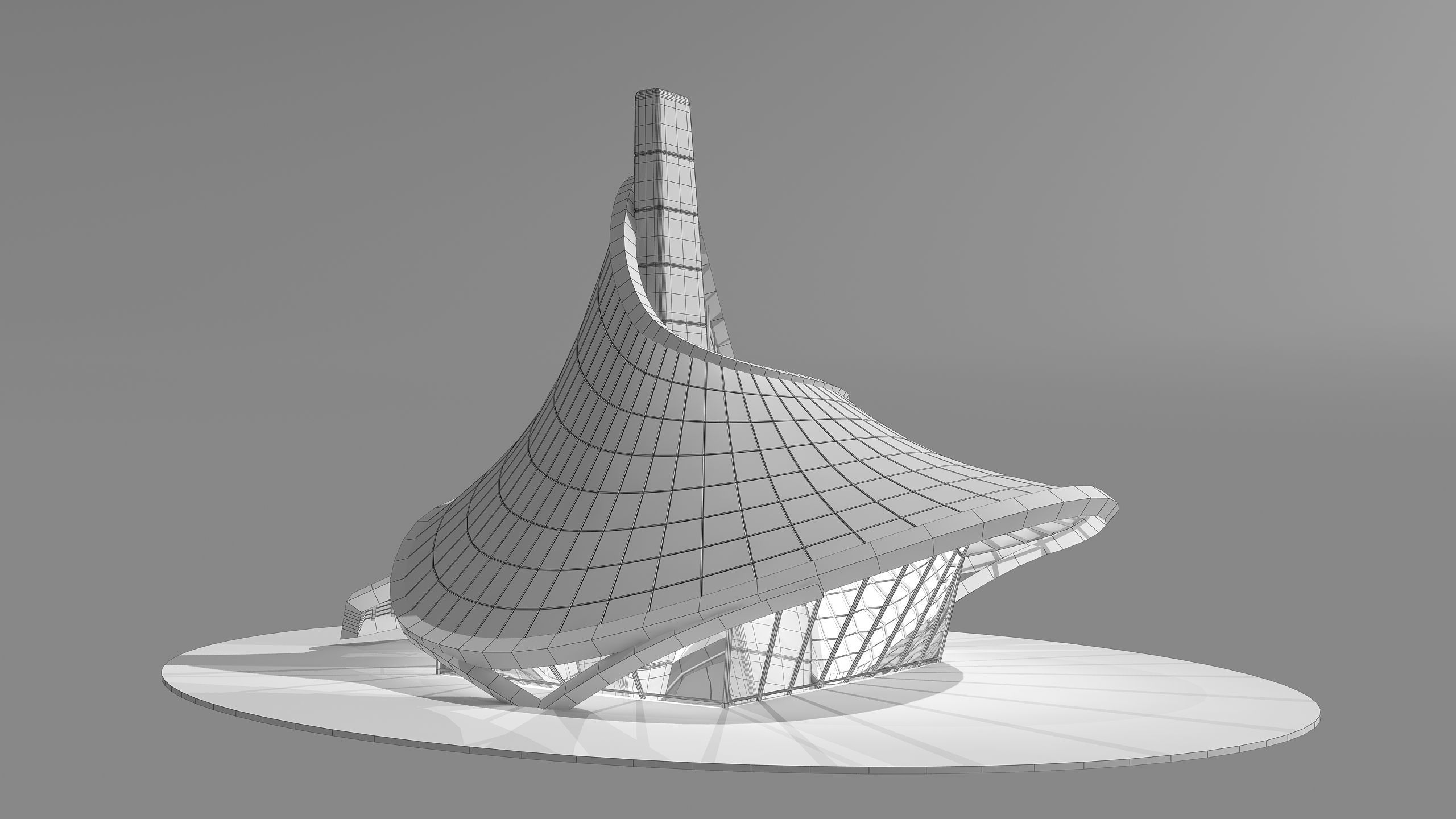 0201 - Twisted House 3D model_11