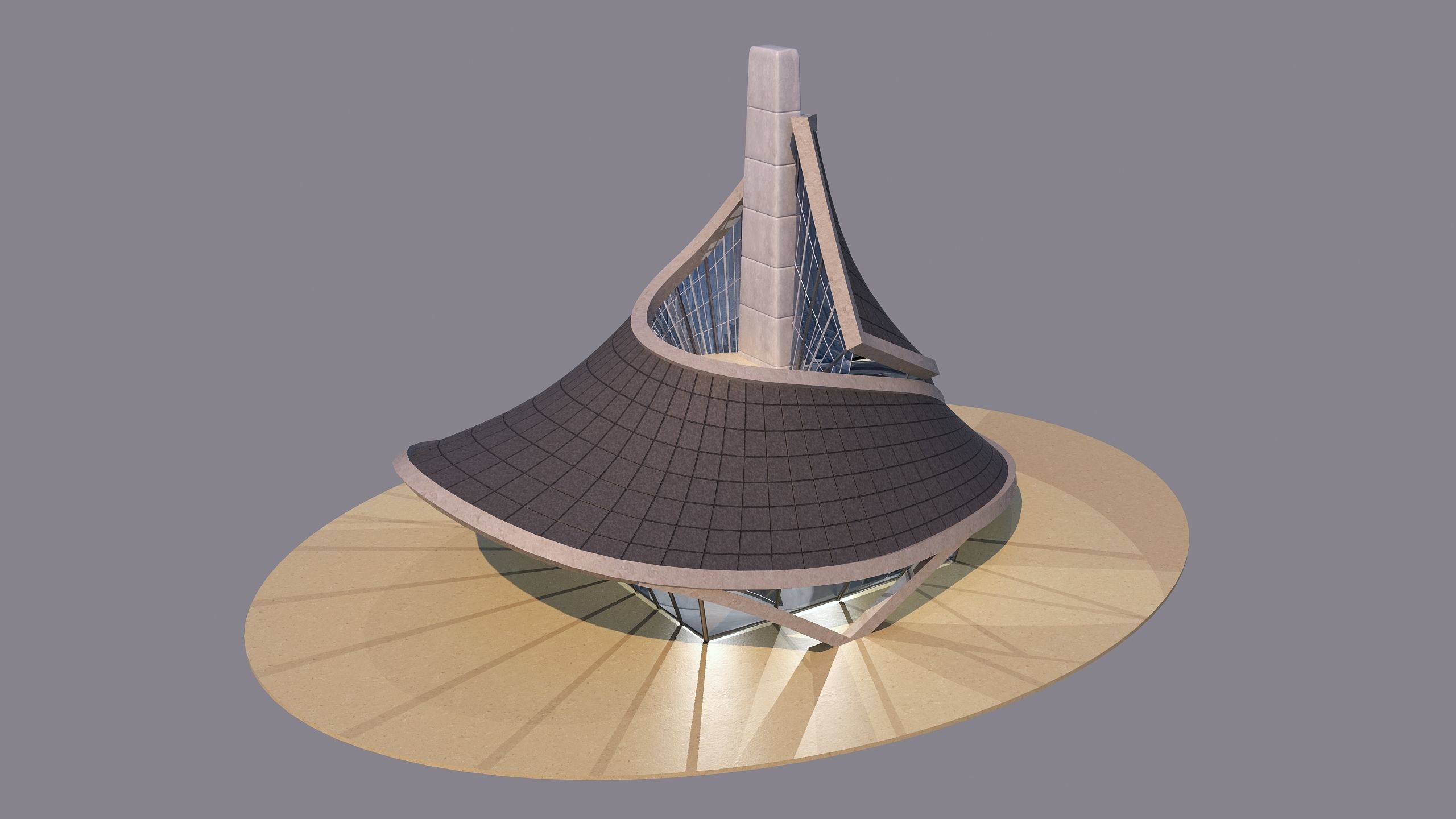 0201 - Twisted House 3D model_6