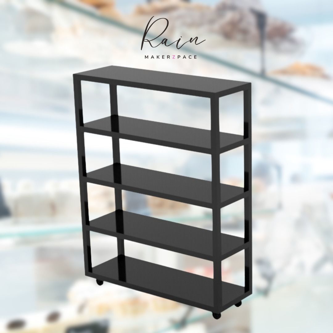 Miniature Bakery Furniture Collection  Bakeshop Kiosk  6 Pcs  3D print model_5