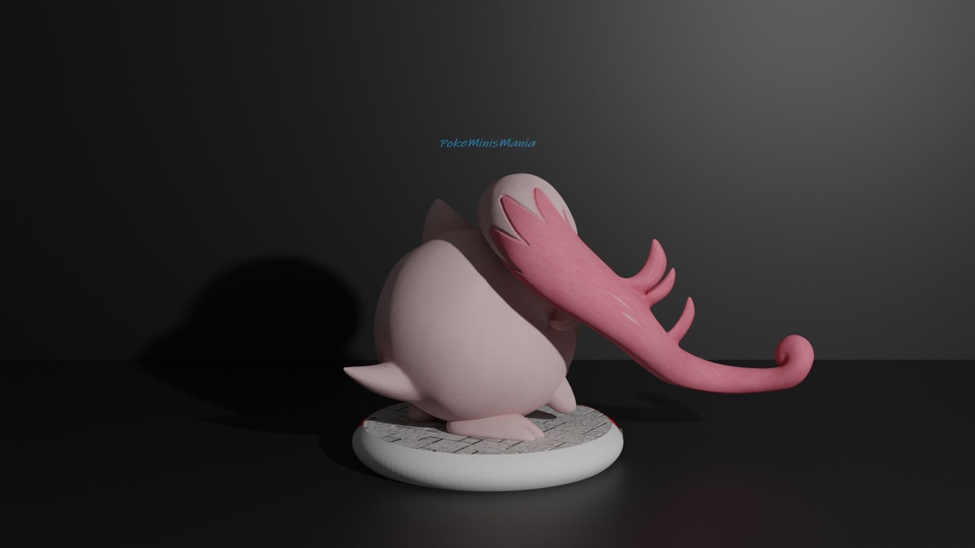 Scream tail pokemon 3D print model 3D print model_2