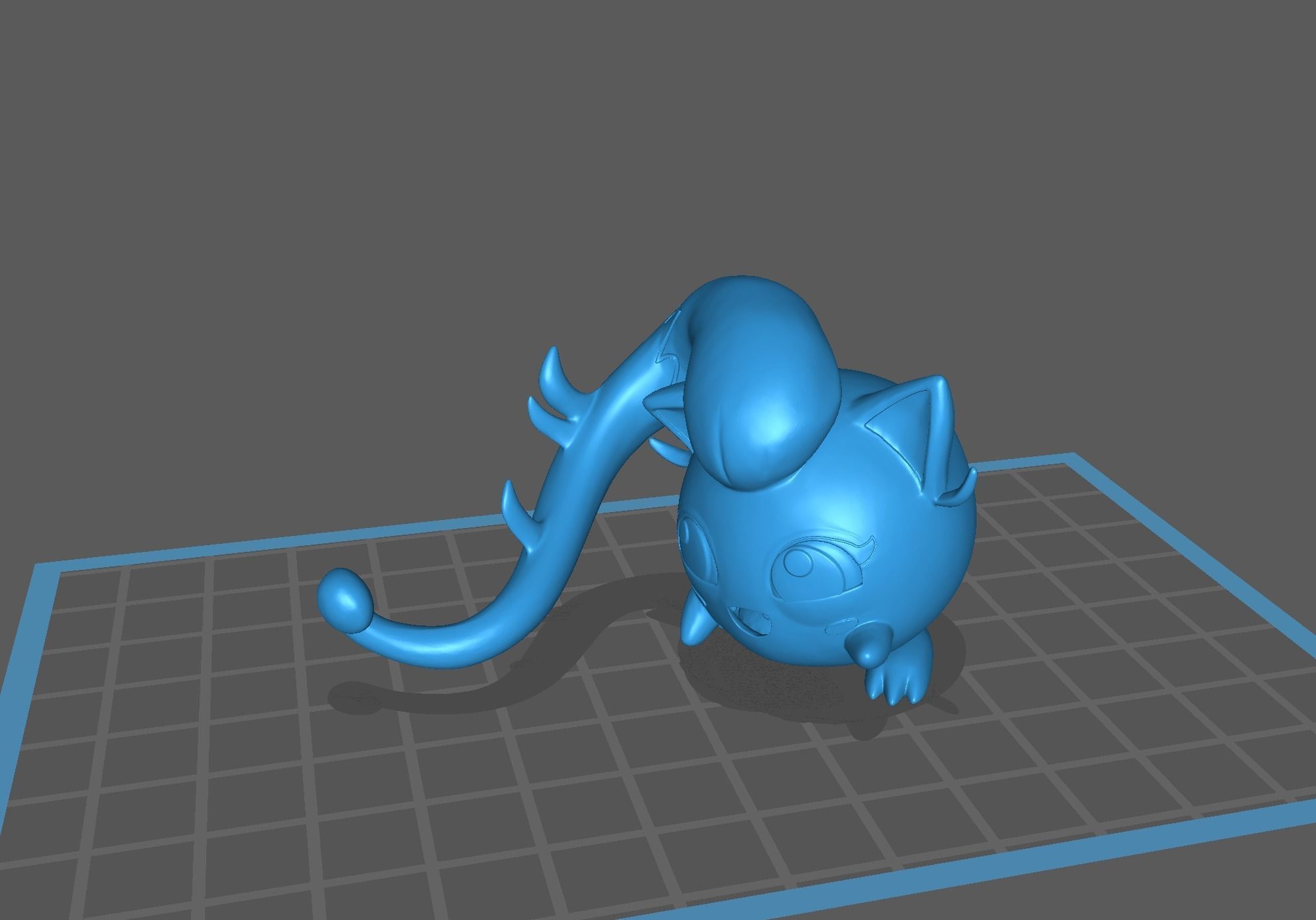 Scream tail pokemon 3D print model 3D print model_9