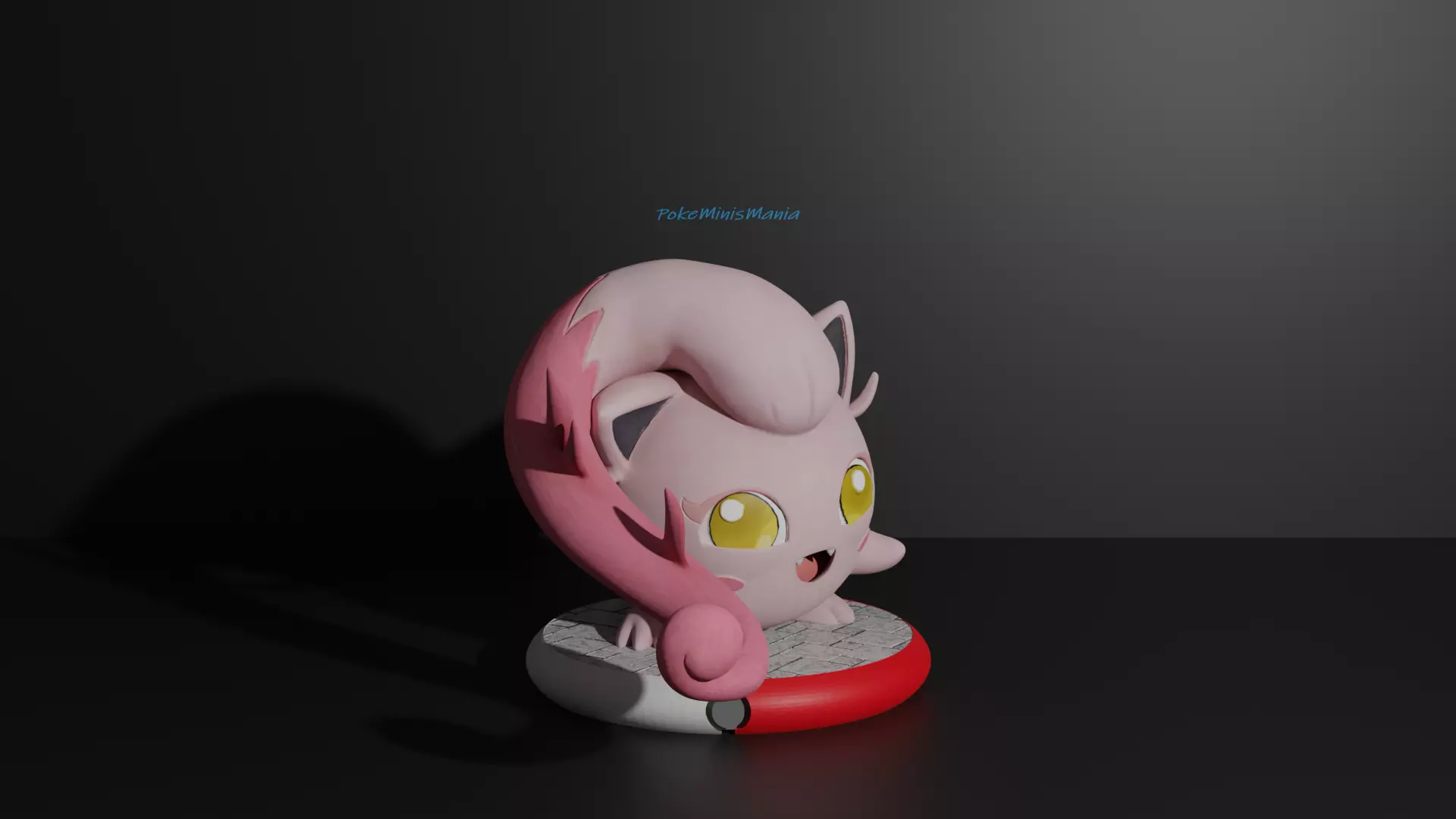 Scream tail pokemon 3D print model 3D print model_0