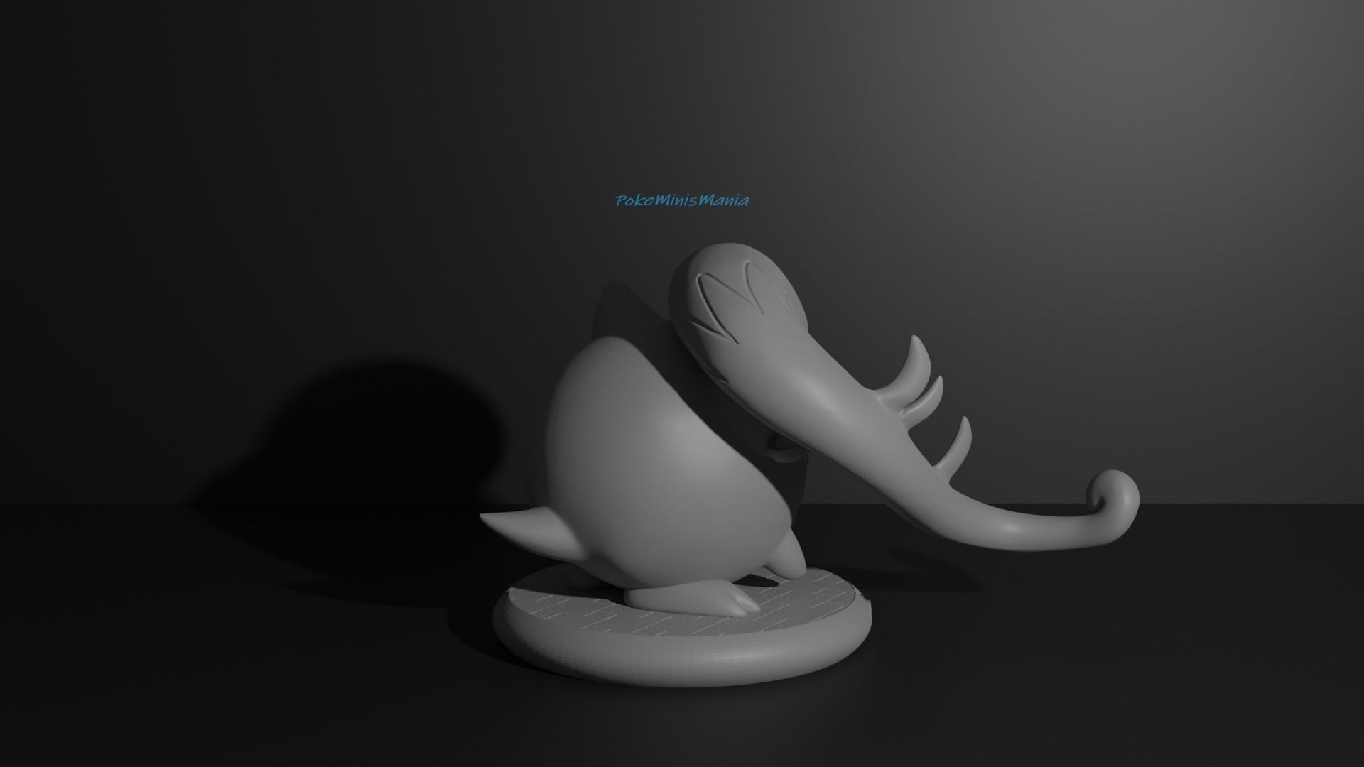 Scream tail pokemon 3D print model 3D print model_6