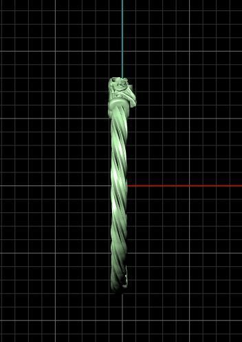 Dragon ring 3D print model_16