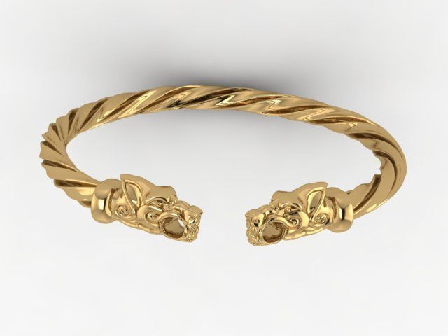 Dragon ring 3D print model_4