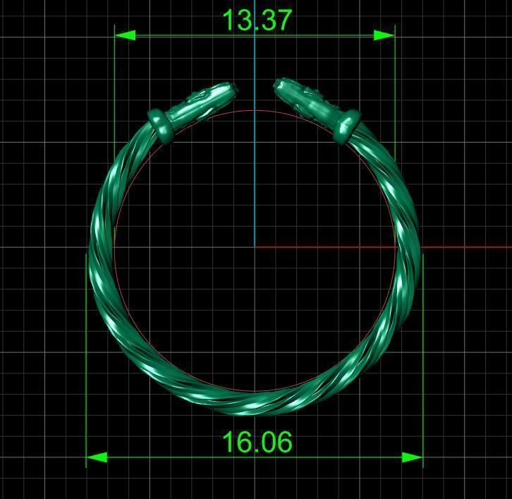 Dragon ring 3D print model_18