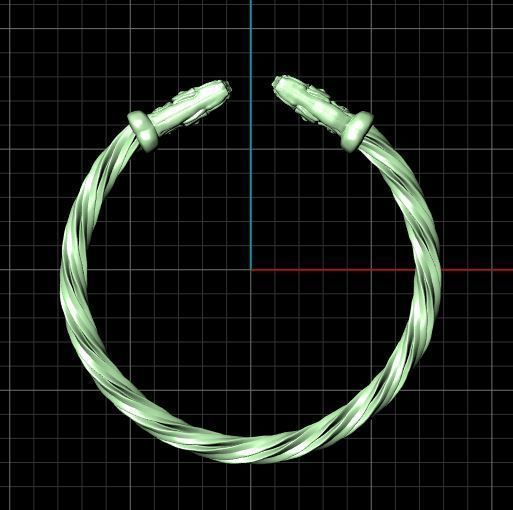 Dragon ring 3D print model_15