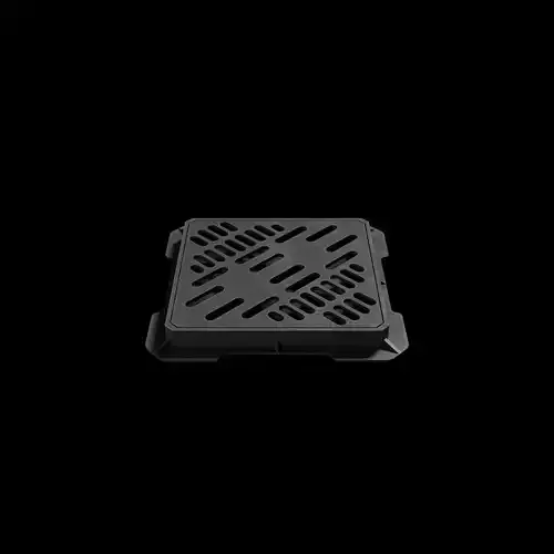 Manhole Low-poly 3D model