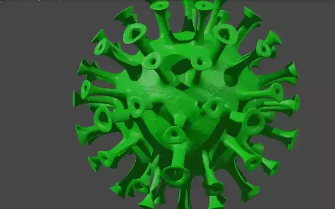 viruse 3d model 3D model