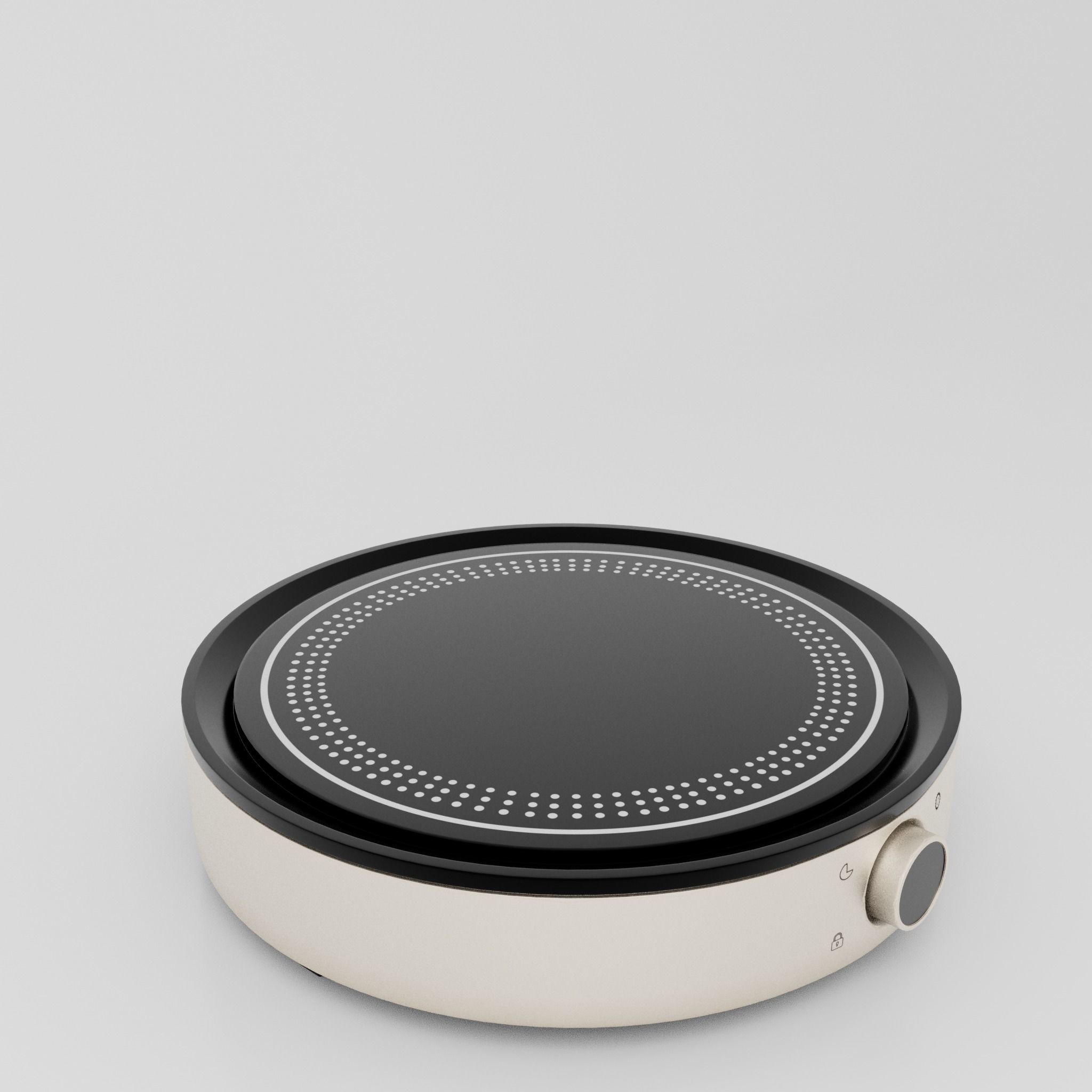 electric stove 3D model_1