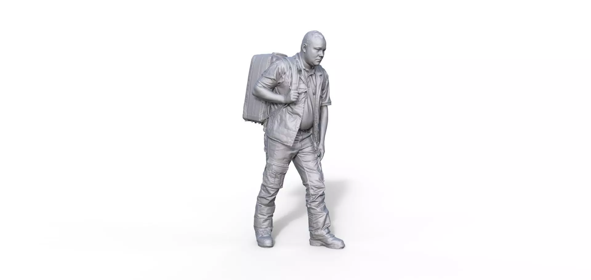 Paramedic figure 3D print model_0