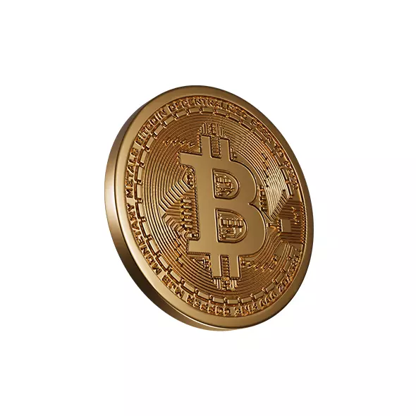 Bitcoin High quality  3D model_0