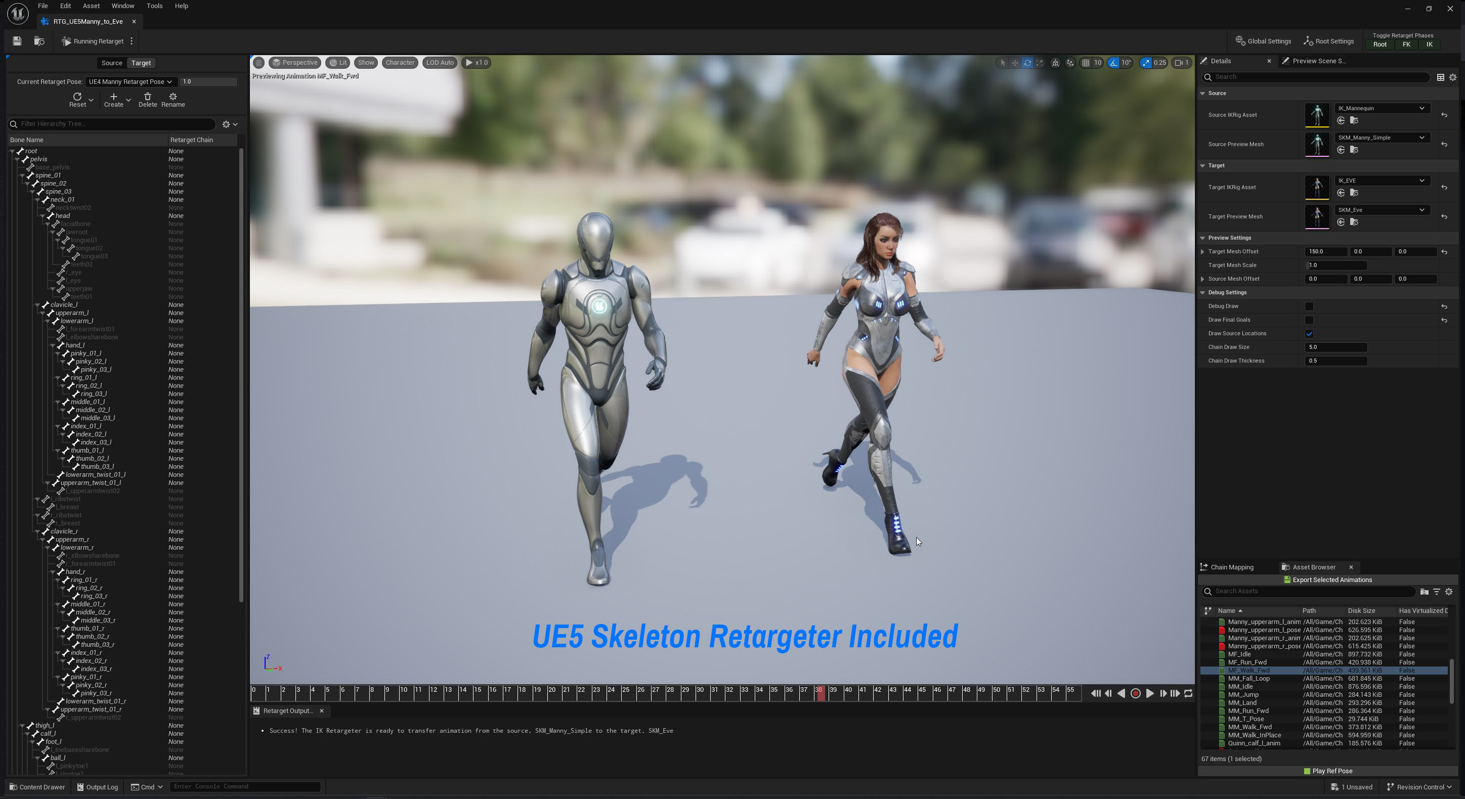 Futuristic Sci-Fi Girl Character Unreal Engine MOCAP Game Ready Low-poly 3D model_6