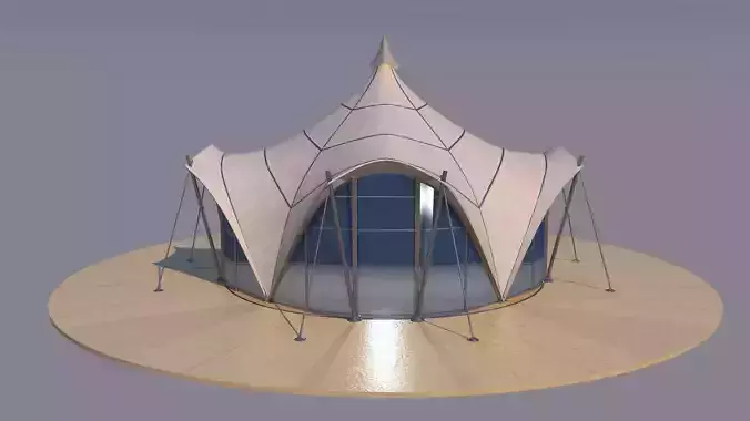 0202 - Circular Tent