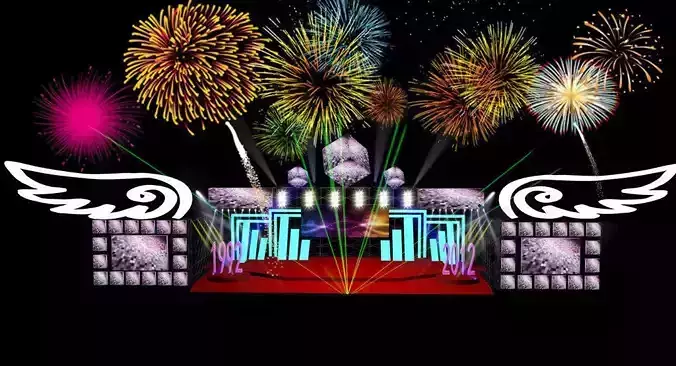 3DS Max 2014 Stage Concert 8