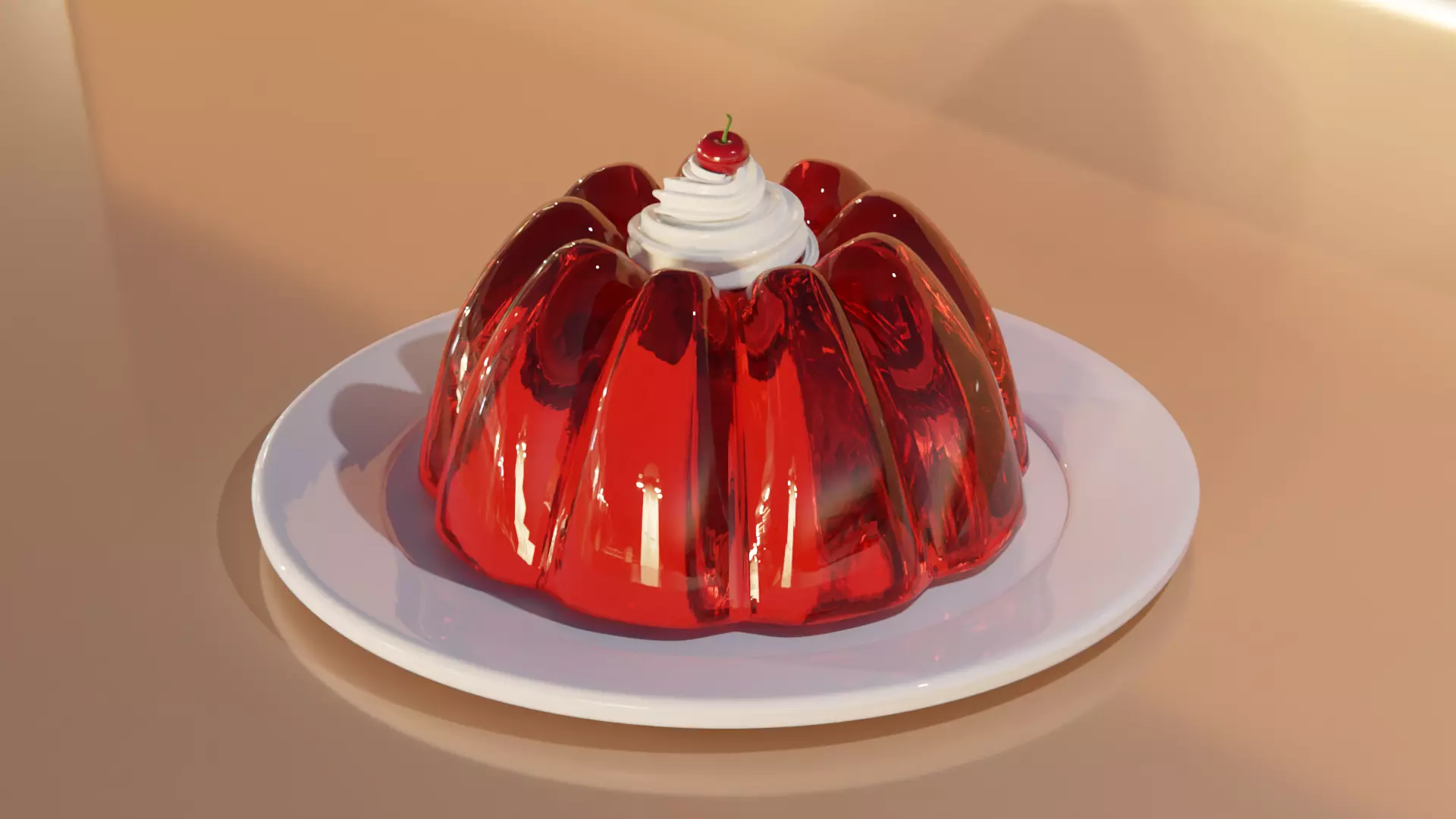 Jello Plate 3D model