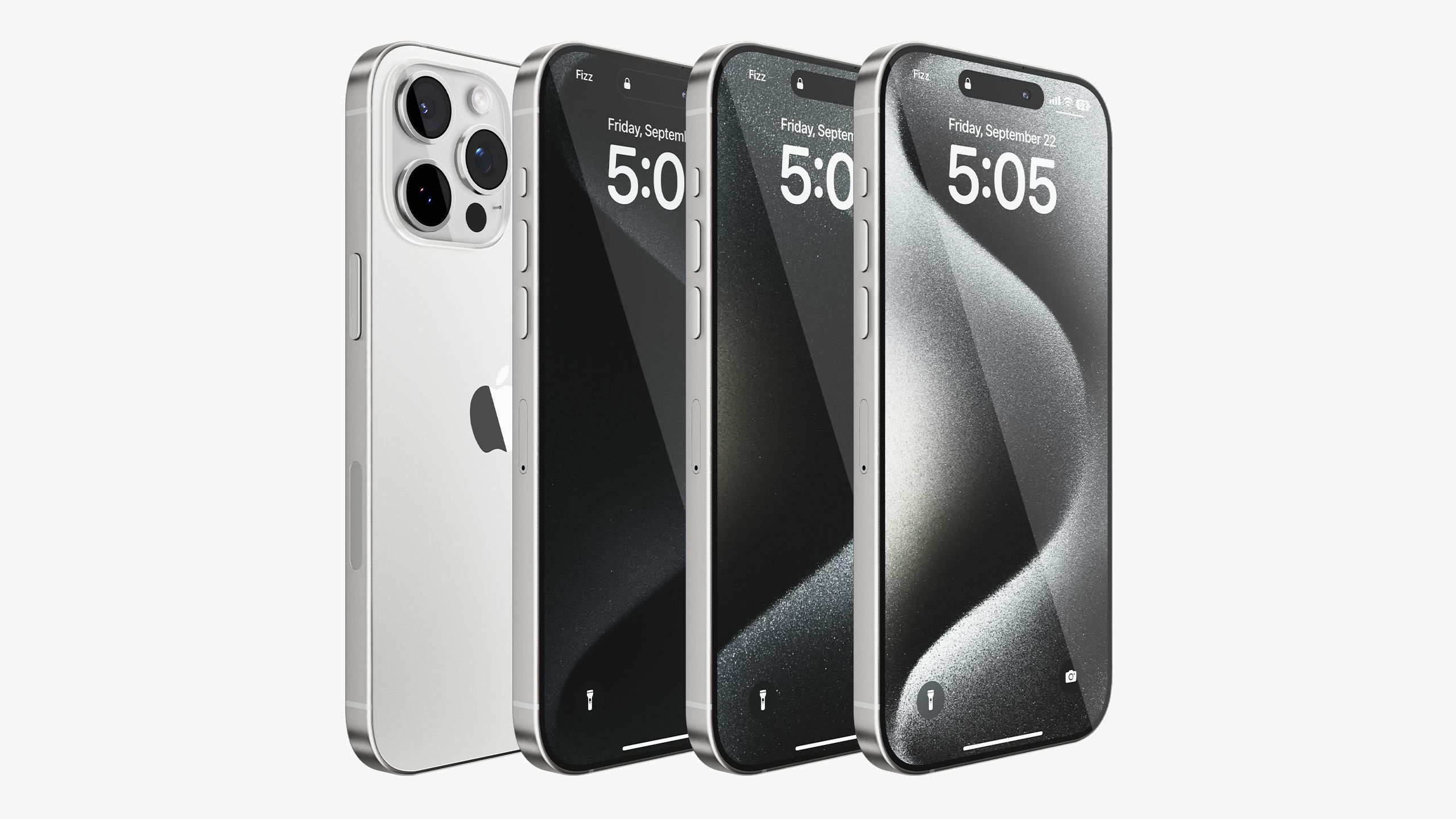 Apple iPhone 15 Pro Max Collection 3D model_5