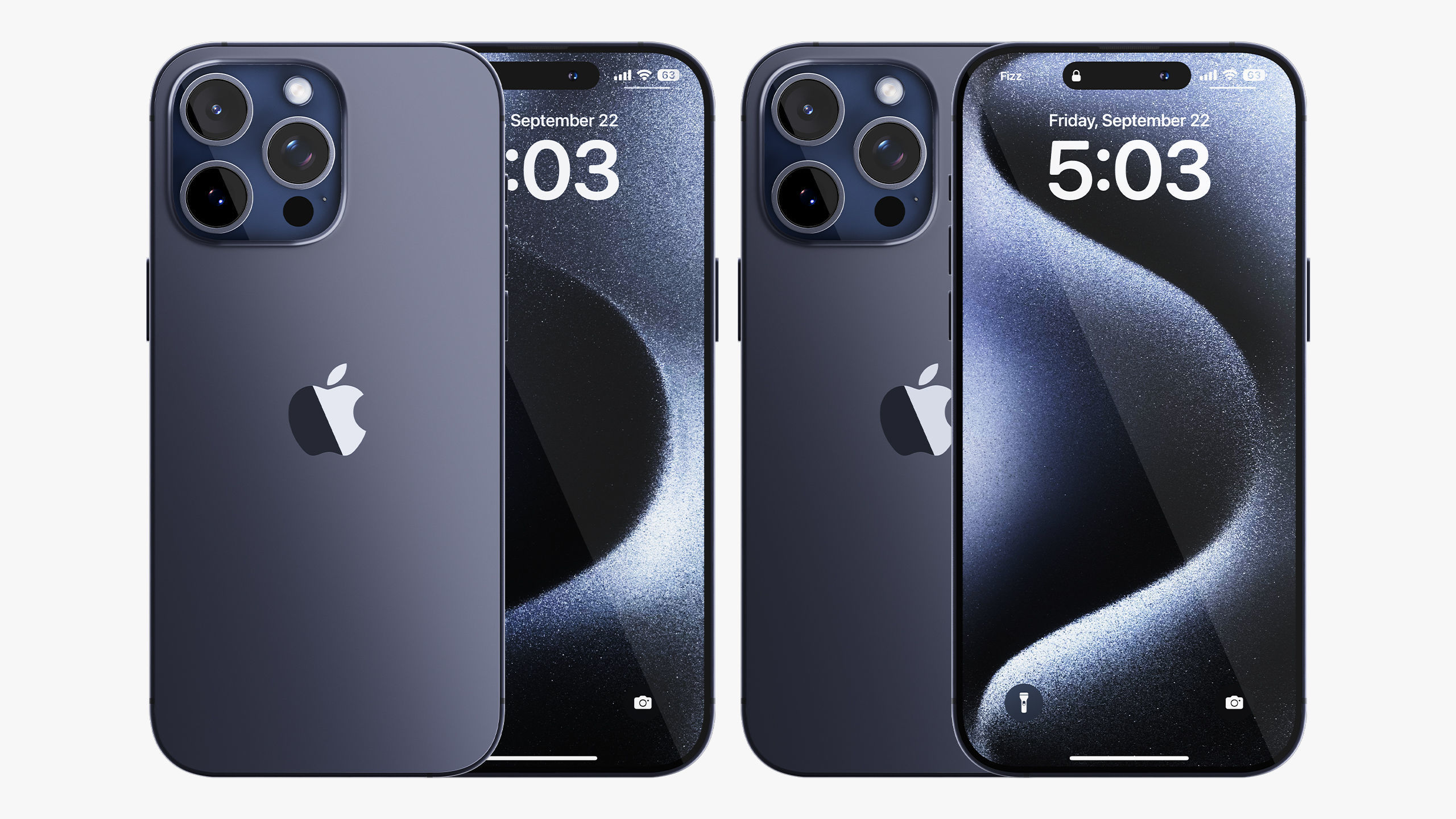 Apple iPhone 15 Pro Max Collection 3D model_11