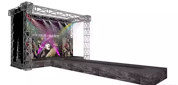 3DS Max 2014 Stage Concert 12