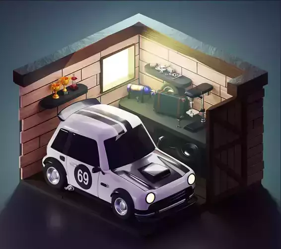 Isometric Garage