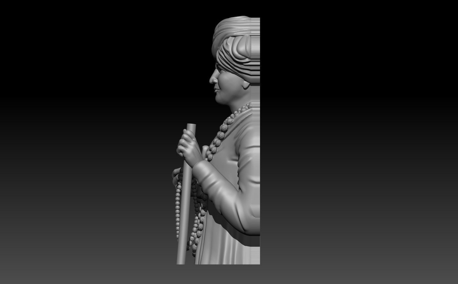 Jay Jalaram Bapa - RAM 3D print model_5